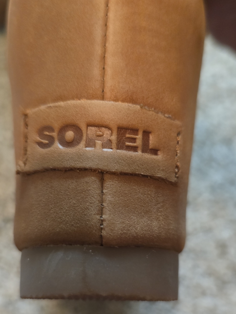 Sorel Joanie Women’s Size 9 Lace Up Open-Toe Lace-Up Wedge Tan Sandals - Picture 6 of 7
